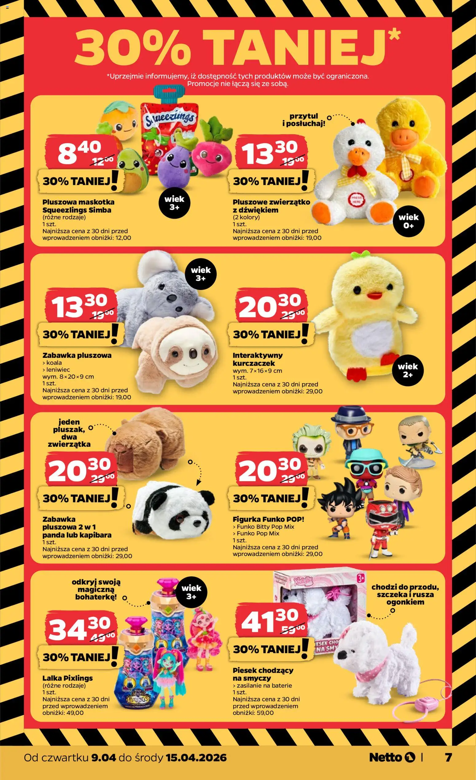 Netto gazetka od czwartku NonFood od 09.04.2026 | Strona: 7 | Produkty: Baterie, Lalka