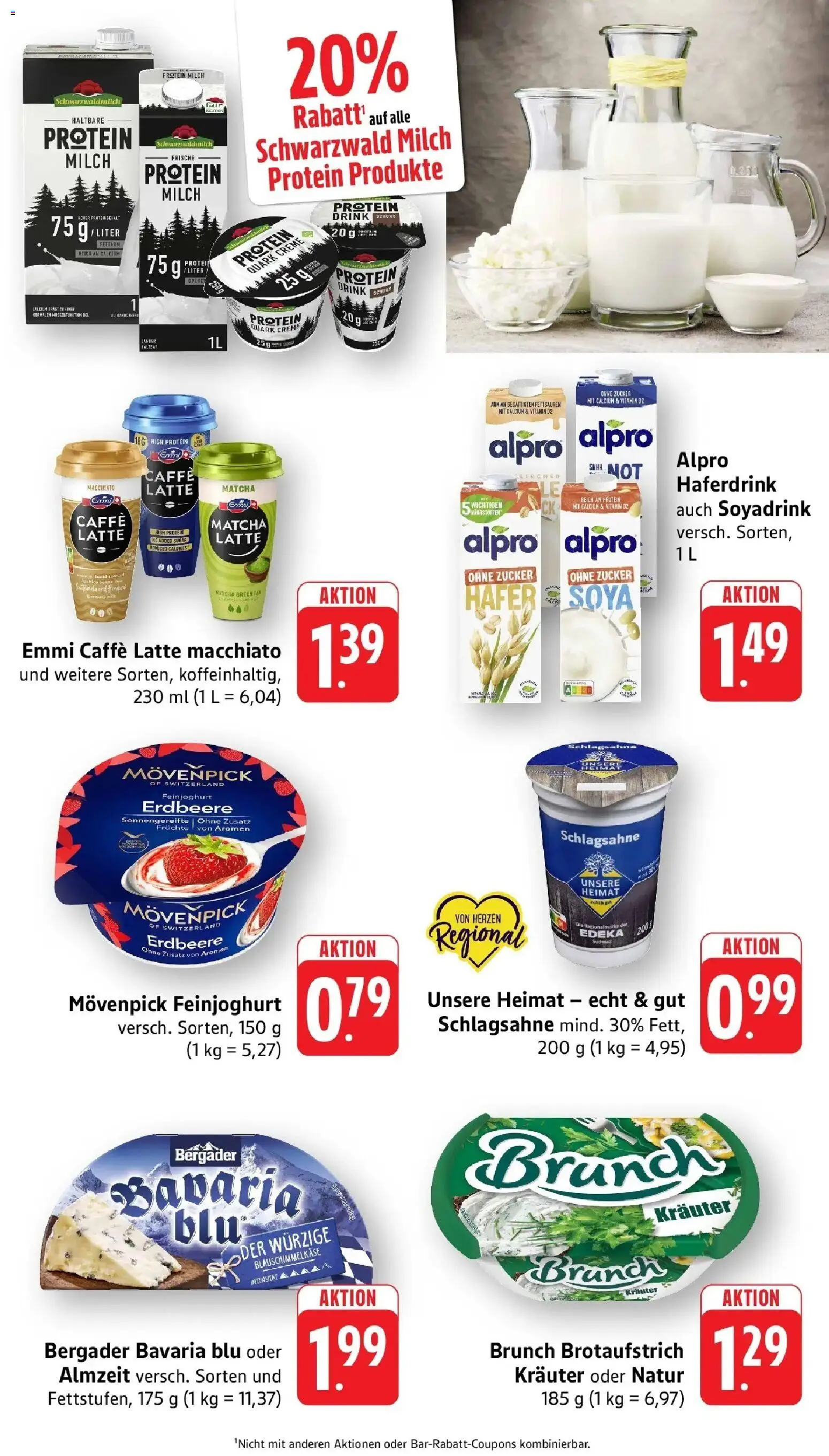 nah & gut Prospekt Offenburg-Zunsweier – gültig ab 27.04.2026 | Seite: 4 | Produkte: Quark, Milch, Creme, Haferdrink