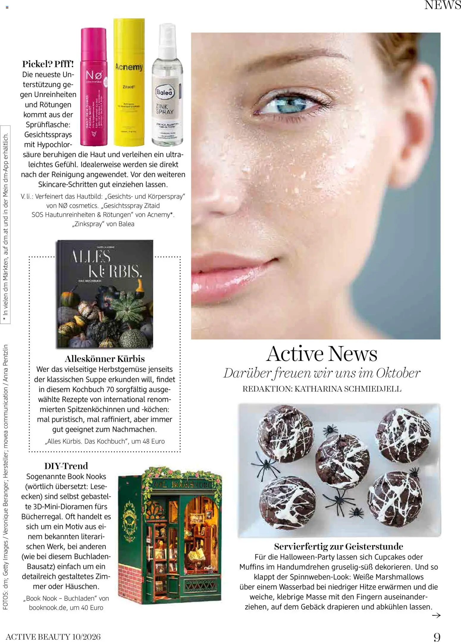 dm drogerie markt Magazin October 2026 gültig ab 01.10.2026 | Seite: 9 | Produkte: Kürbis, Gebäck