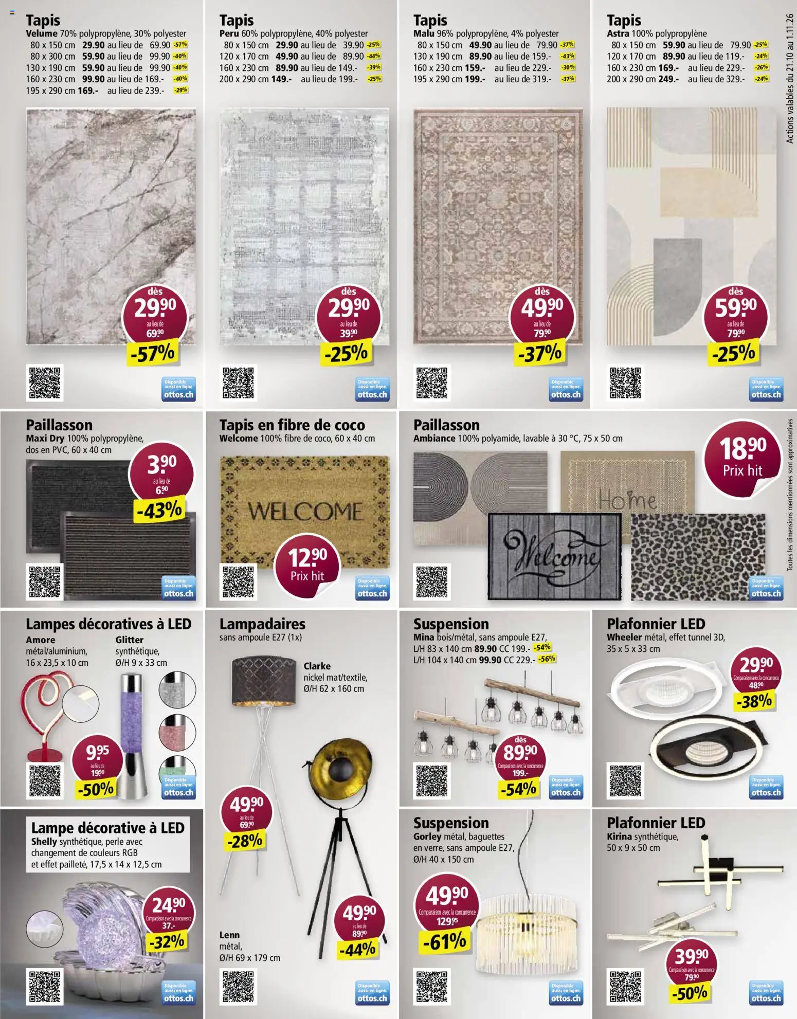Otto's aktionen FR – gültig ab 21.10.2026 | Seite: 23 | Produkte: Lampe