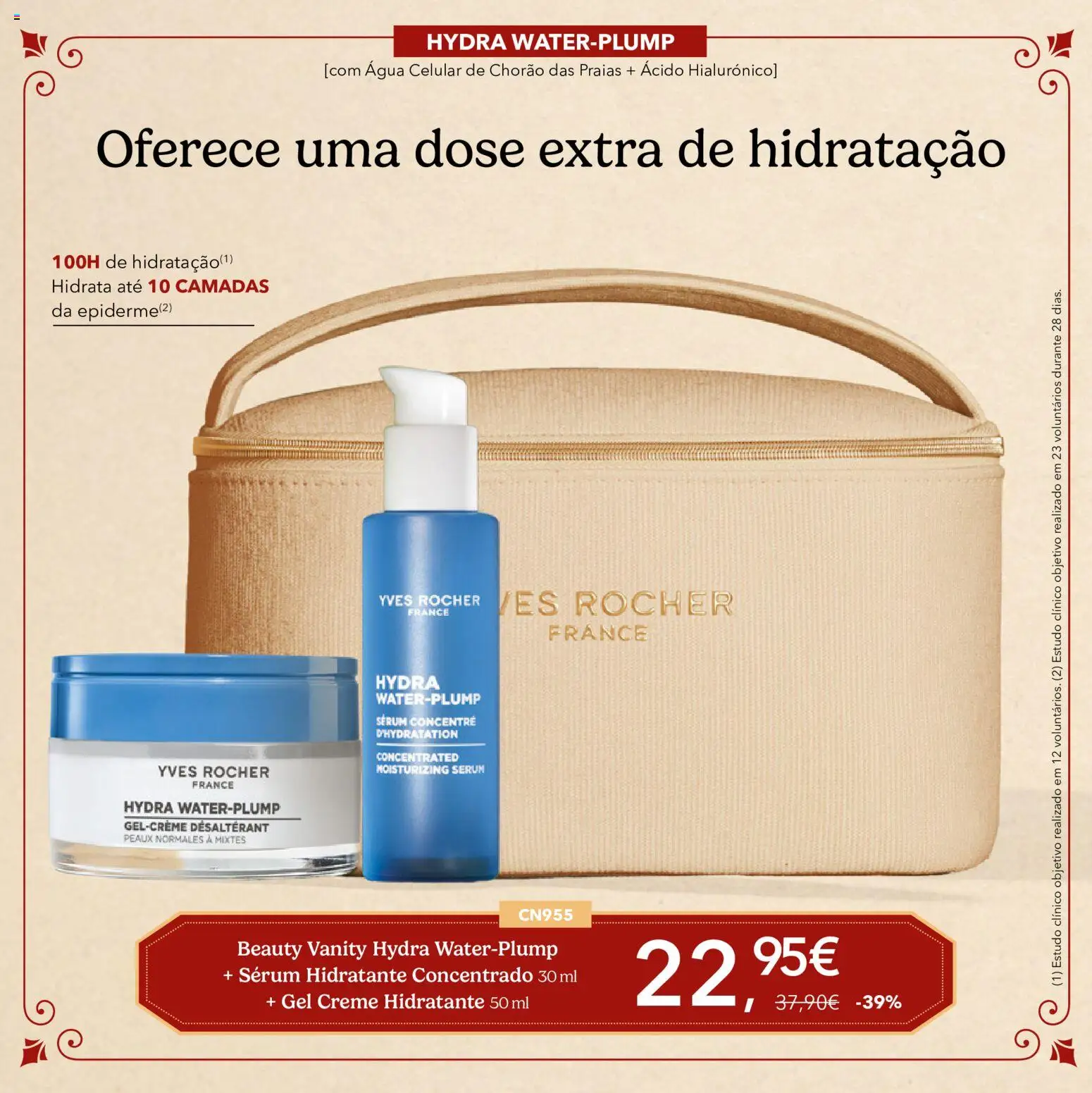 Yves Rocher Catálogo de natal │ válido de 21/10/2026 | Página: 38 | Produtos: Agua, Creme hidratante, Sérum, Creme