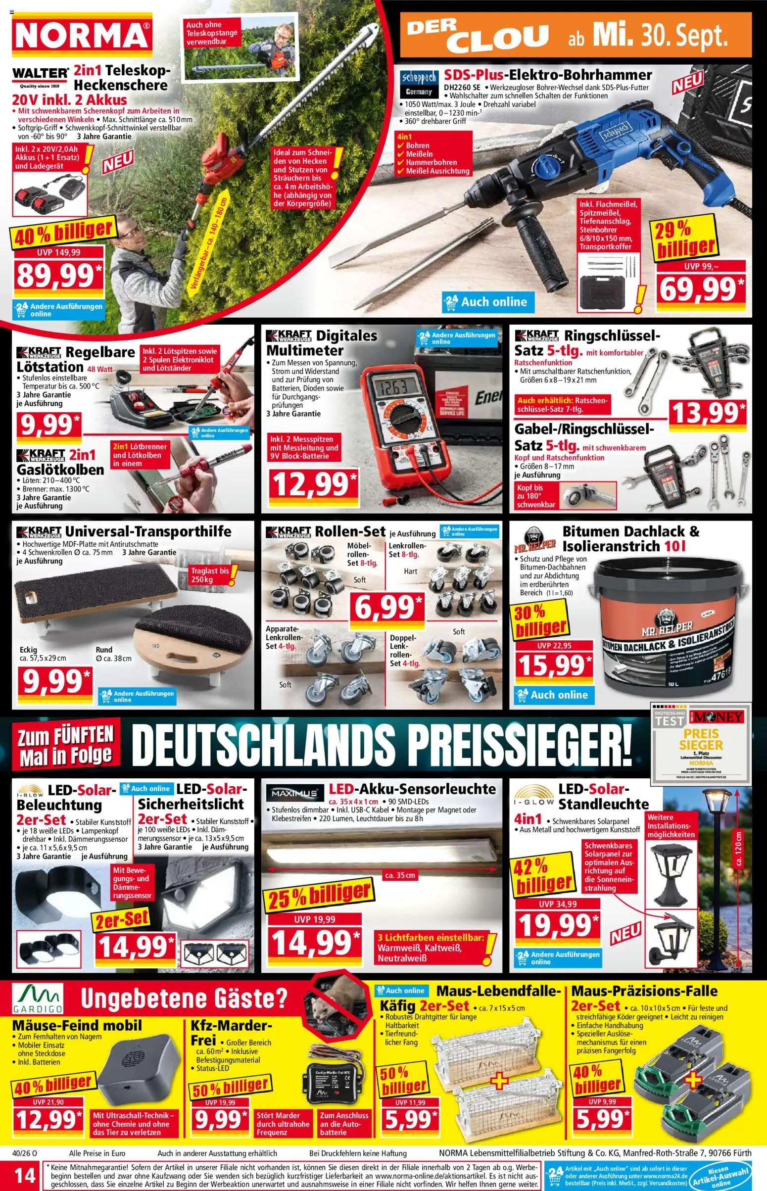Norma Prospekt – gültig ab 28.09.2026 | Seite: 14