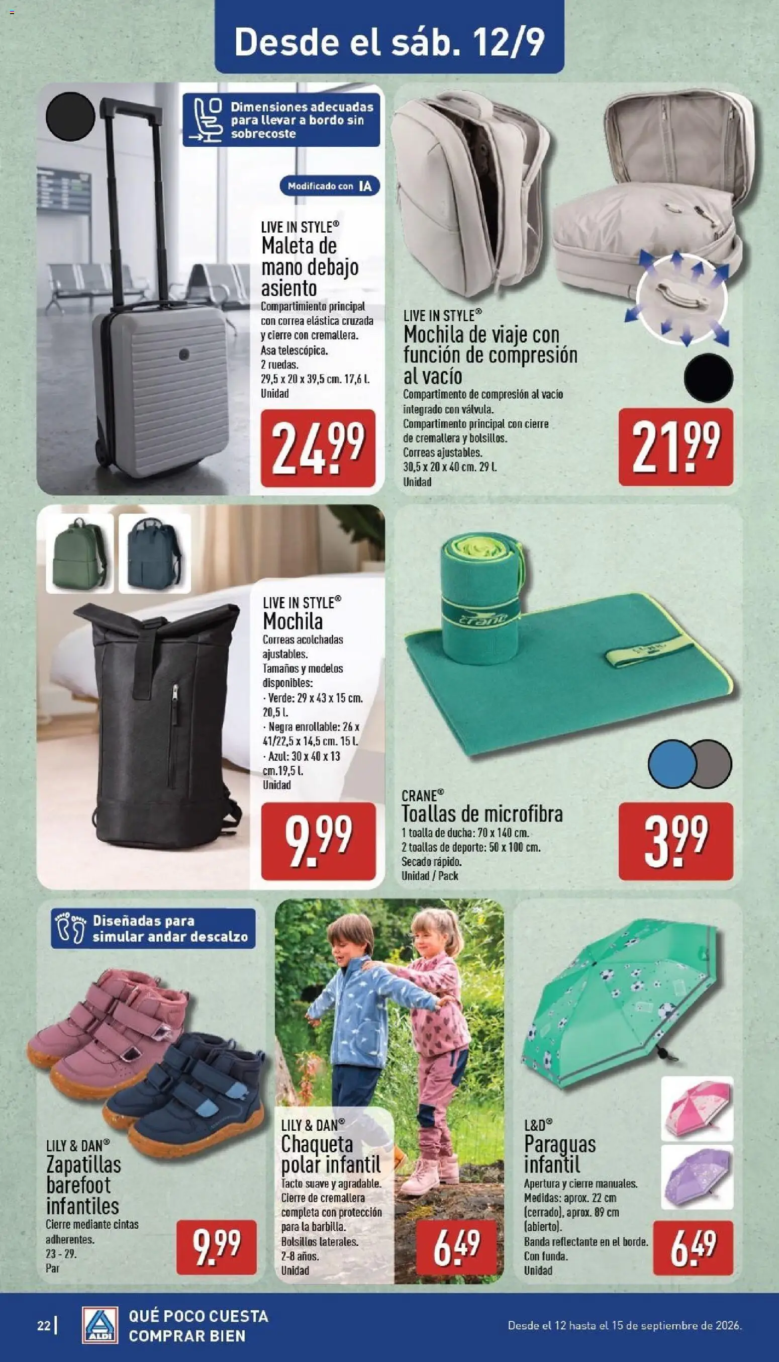 Aldi folleto Baleares │ válido desde el 07/09/2026 | Página: 22
