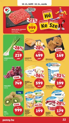 MILKERIA MAGVAS GYÜMÖLCS- JOGHURT, 4-féle 250 g, 796 Ft/kg - amely érvényes a következő dátumtól: 2026.10.08. | Oldal: 26