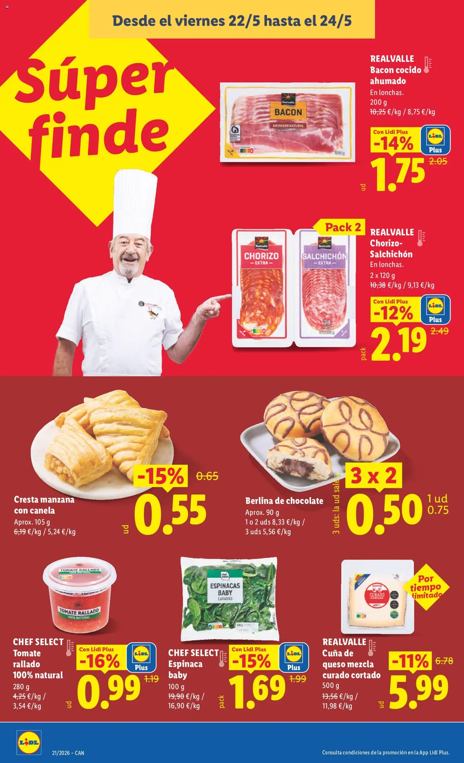 Lidl folleto │ válido desde el 18.05.2026 | Página: 24 | Productos: Queso, Chocolate, Πορσελάνη, Cuna