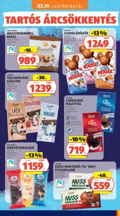 TEJCSOKOLÁDÉ-SZELETEK, többféle, 200 g/doboz - amely érvényes a következő dátumtól: 03.05.2026 | Oldal: 67 | Termékek: Étcsokoládé, Tej, Gluténmentes, Cukor