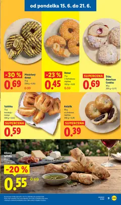 Lidl leták platný od 15.06.2026 | Strana: 13 | Produkty: Donut, Mango