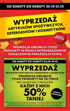 Náhled letáku Biedronka Polsko leták - Wyprzedaż oferta od 24.10.2026