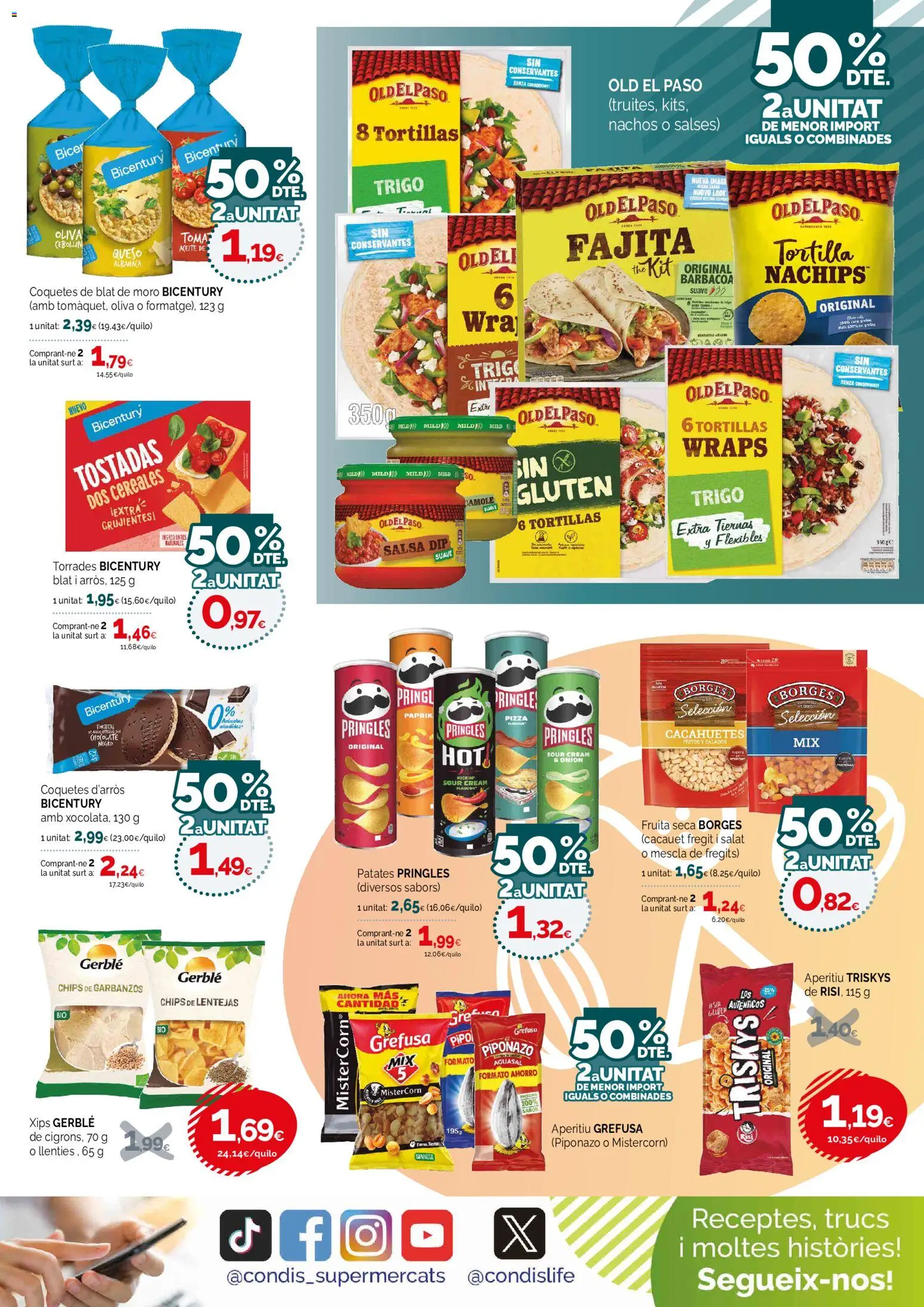Condis - folleto │ válido desde el 30/09/2026 | Página: 17 | Productos: Aceite, Pizza, Cereales, Lentejas