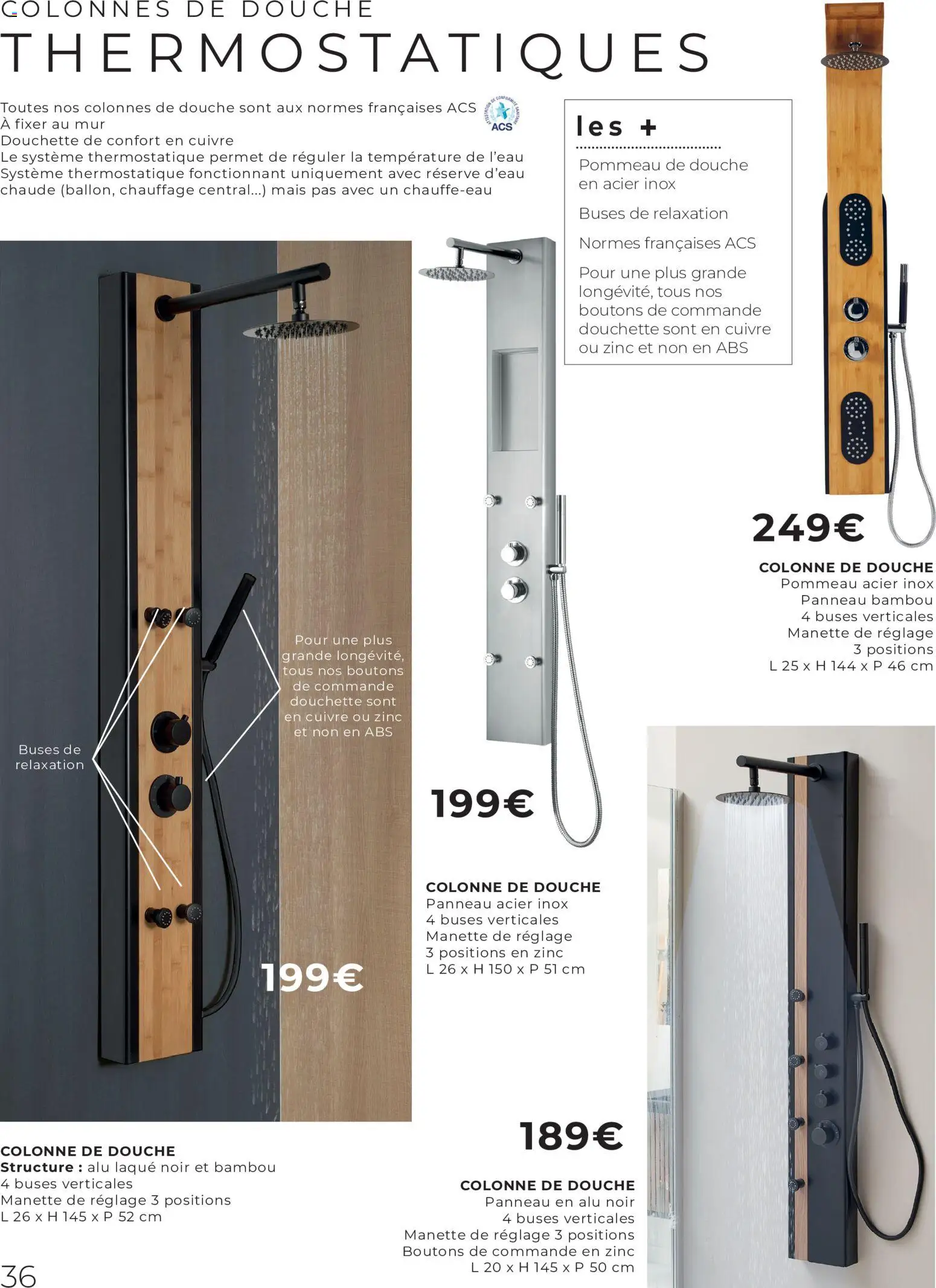 {H1} | Page: 36 | Produits: Mais, Laque, Douche