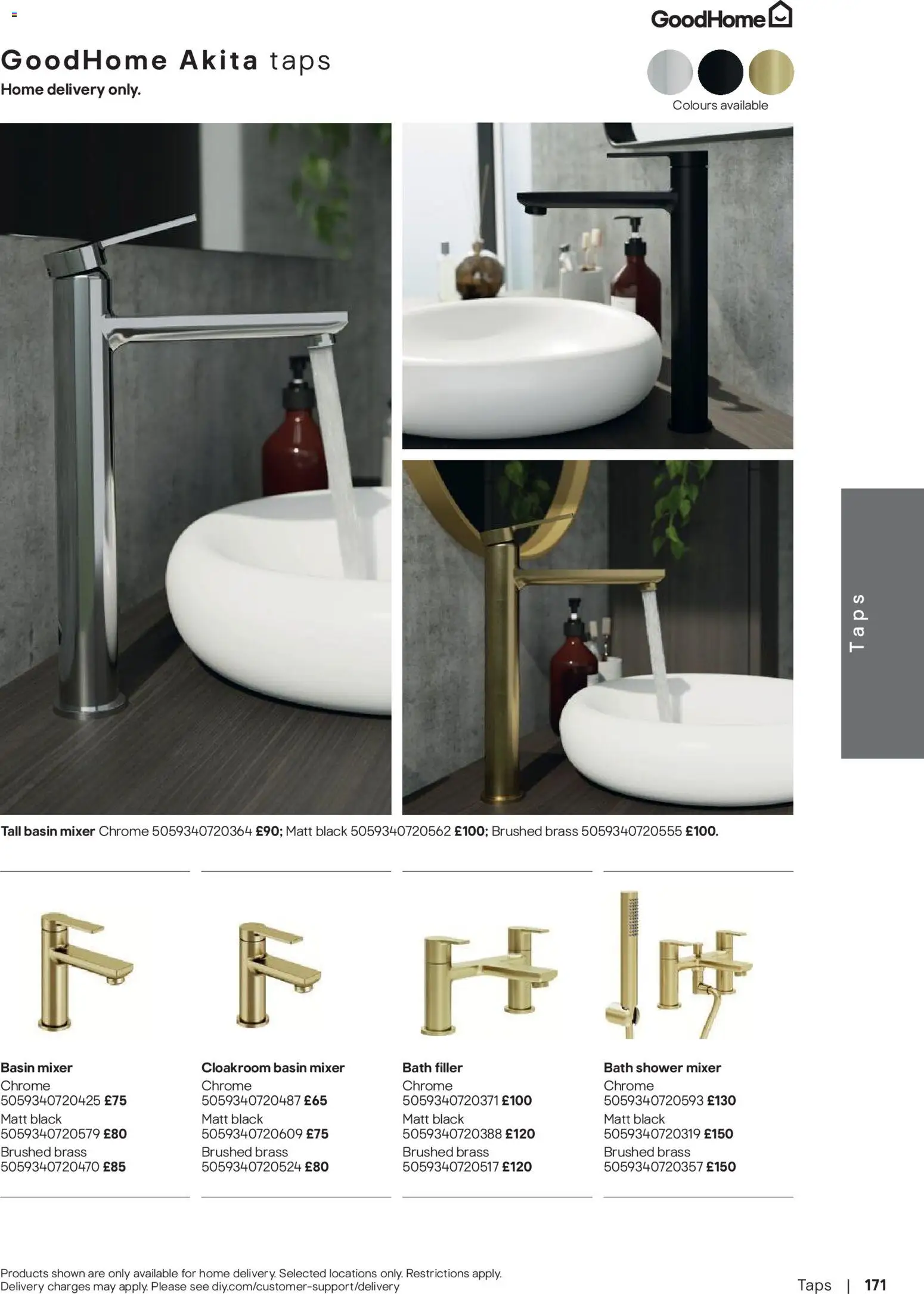 {H1} | Page: 172 | Products: Bath, Shower, Mixer