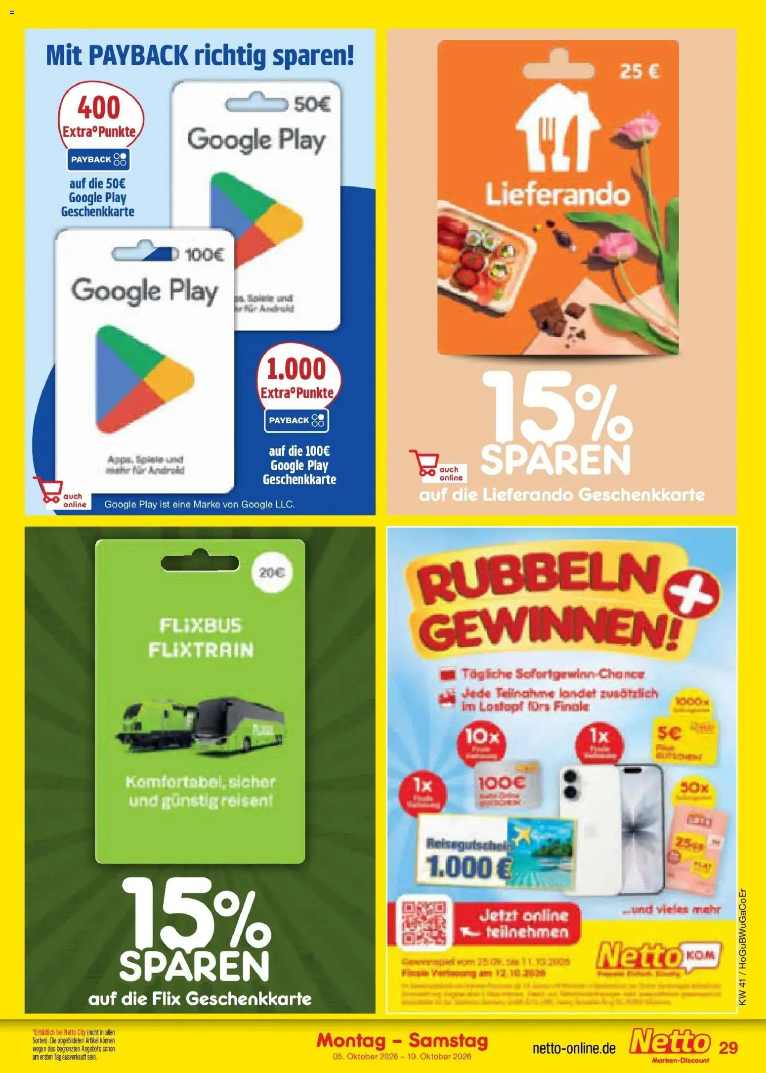 Netto Marken-Discount Prospekt Naumburg – gültig ab 05.10.2026 | Seite: 35