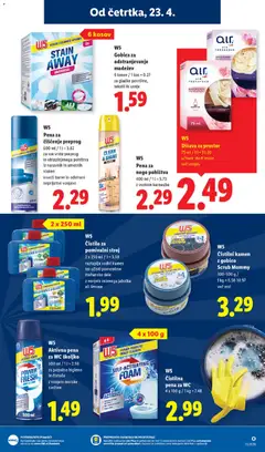 Lidl katalog akcije – veljaven od 23.04.2026 | Stran: 21 | Izdelki: Pomivalni stroj, Disava, Gobica, Jabolka