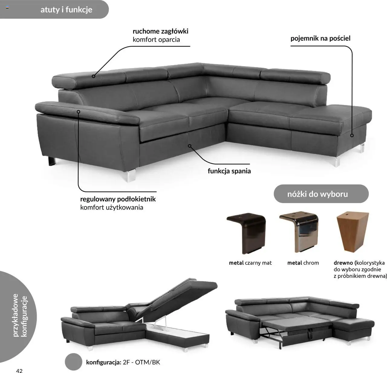Black Red White Gazetka - Katalog mebli wypoczynkowych MAOS od 27.08.2024 | Strona: 42 | Produkty: Pościel