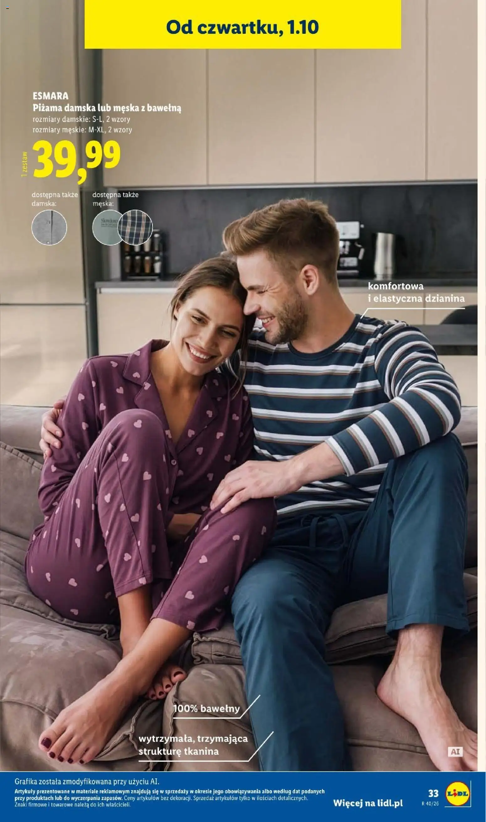 Lidl Katalog od 28.09.2026 | Strona: 41 | Produkty: Piżama