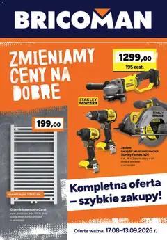 Pogląd oferty "Bricoman gazetka" - ważna od 17.08.2026