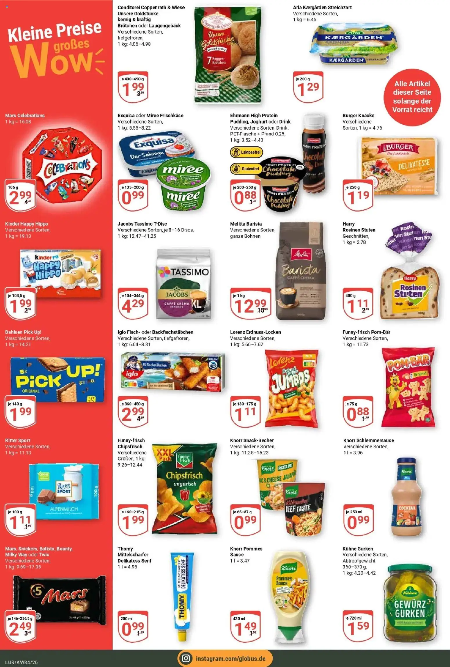 Globus - Globus: Wochenangebote (ab 17.08.2026) » Angebote online | Seite: 2 | Produkte: Melitta, Celebrations, Mars, Twix