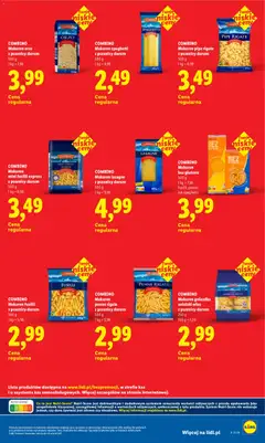 Pogląd oferty "COMBINO Makaron penne rigate z pszenicy durum, COMBINO Makaron penne rigate z pszenicy durum 500 g" - ważna od 21.08.2026 | Strona: 19