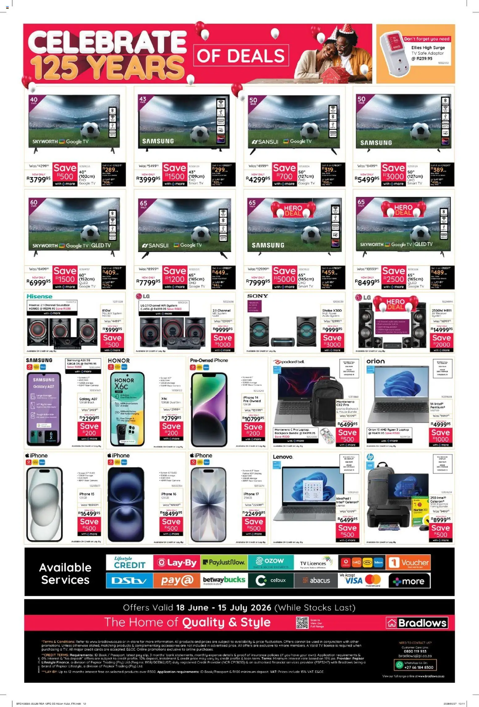 New Bradlows catalogue – valid from 18.06.2026 | Page: 12