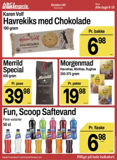 Abc Lavpris - Tilbudsavis uge 22 gyldig fra 27.05.2026 | Side: 9 | Produkter: Kaffe, Chokolade, Lime, Havrekiks