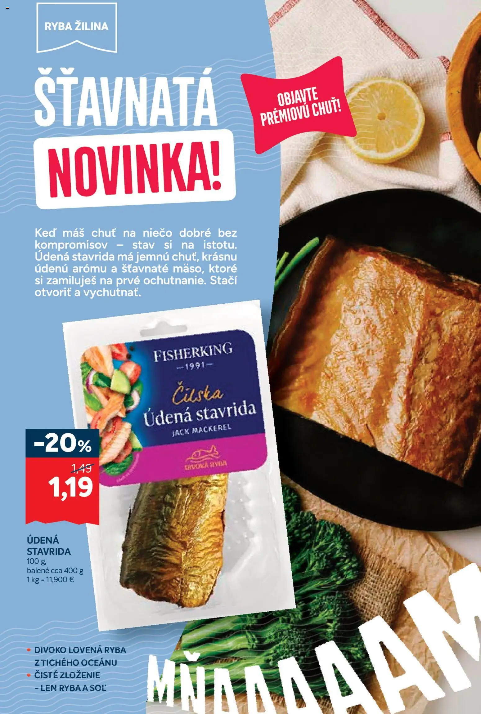Nové Kraj akcie – leták je platný od 11.06.2026 | Strana: 8 | Produkty: Ryba, Soľ