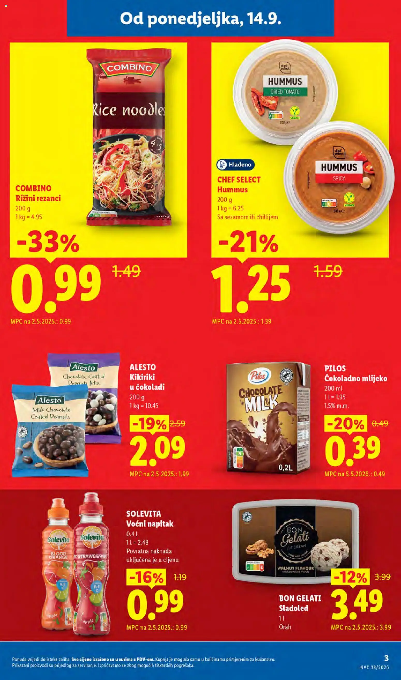 Lidl katalog | vrijedi od 14.09.2026 | Stranica: 3