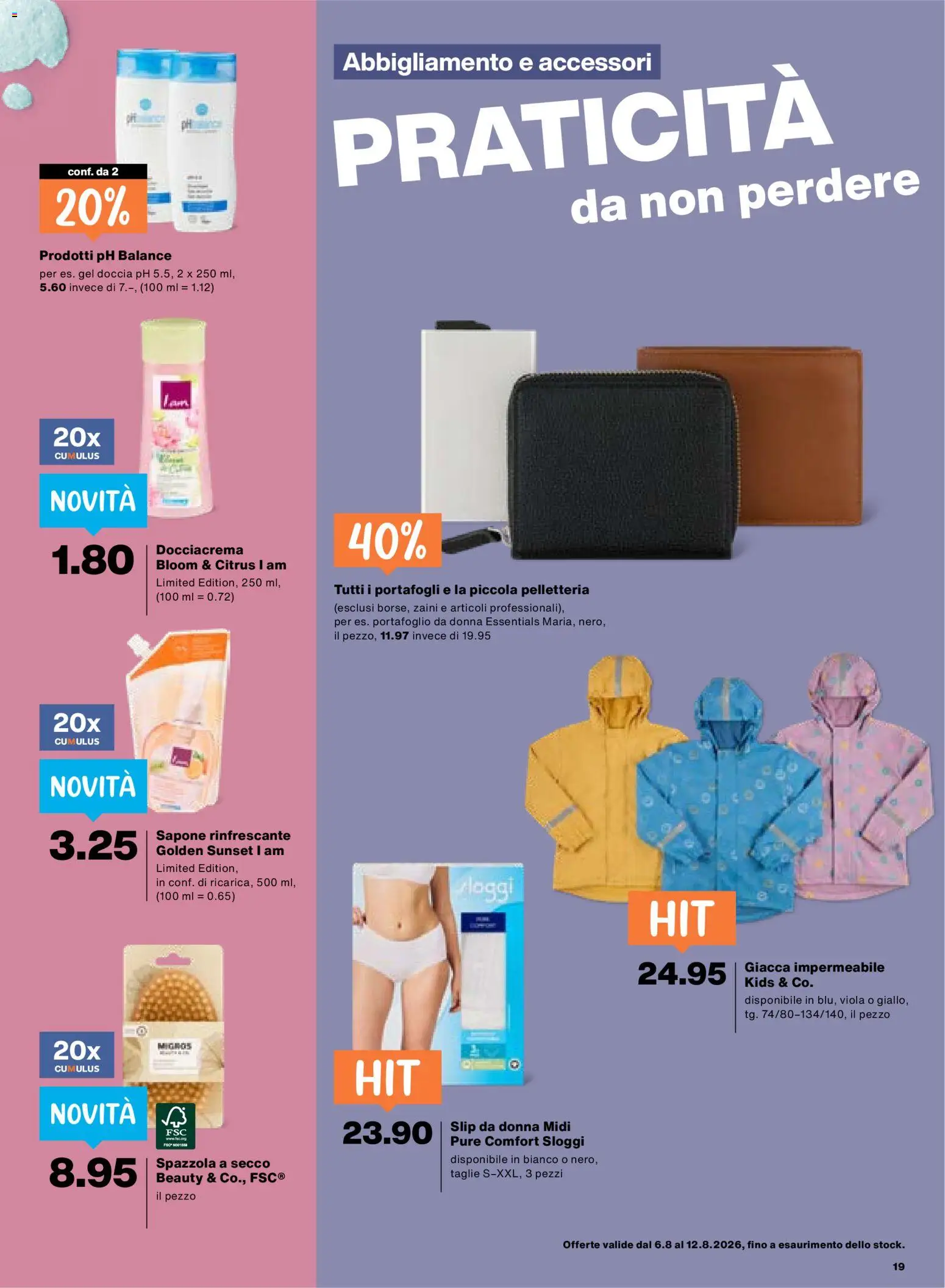 Migros aktionen IT – gültig ab 06.08.2026 | Seite: 19