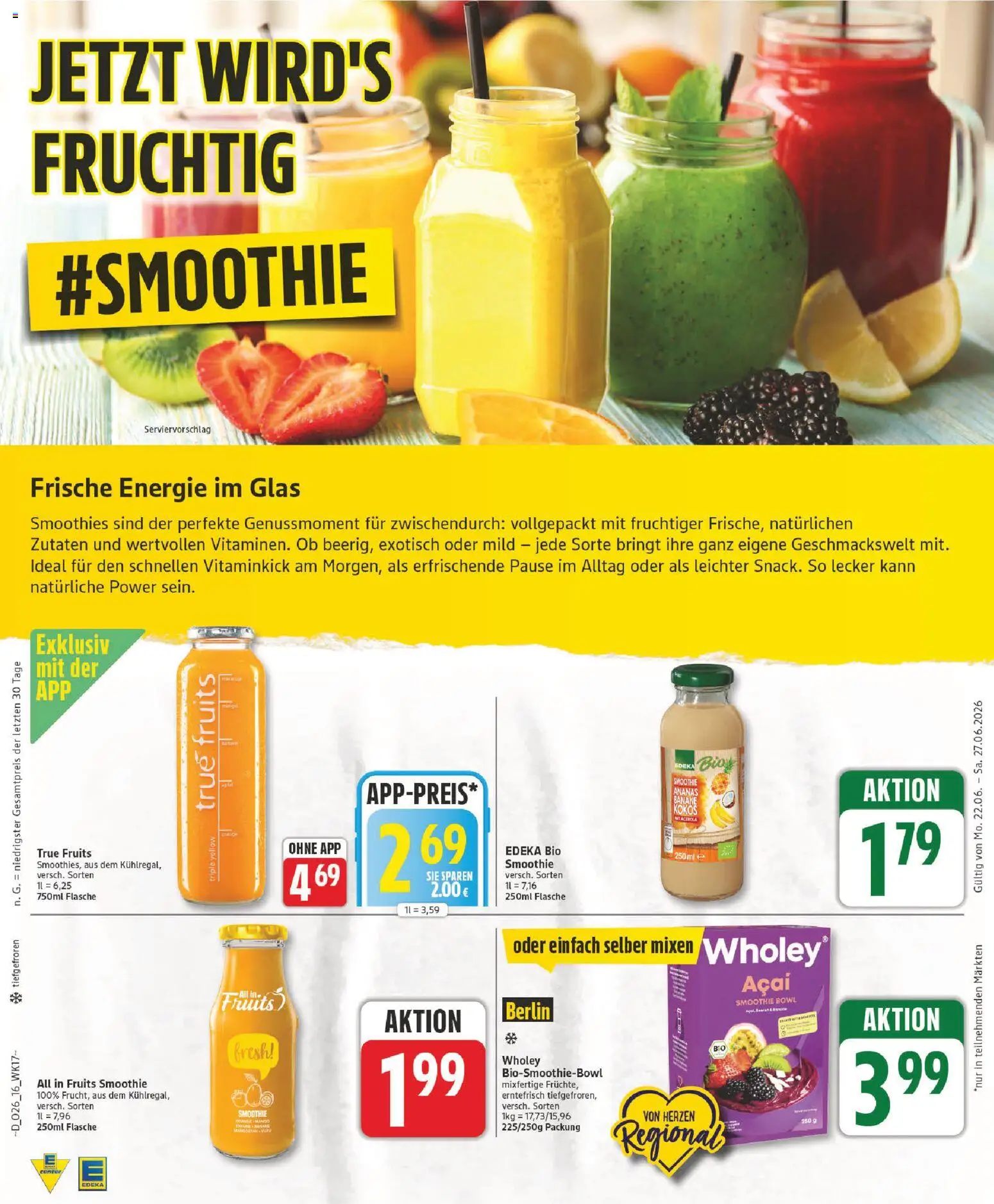 Edeka Prospekt – gültig ab 22.06.2026 | Seite: 16