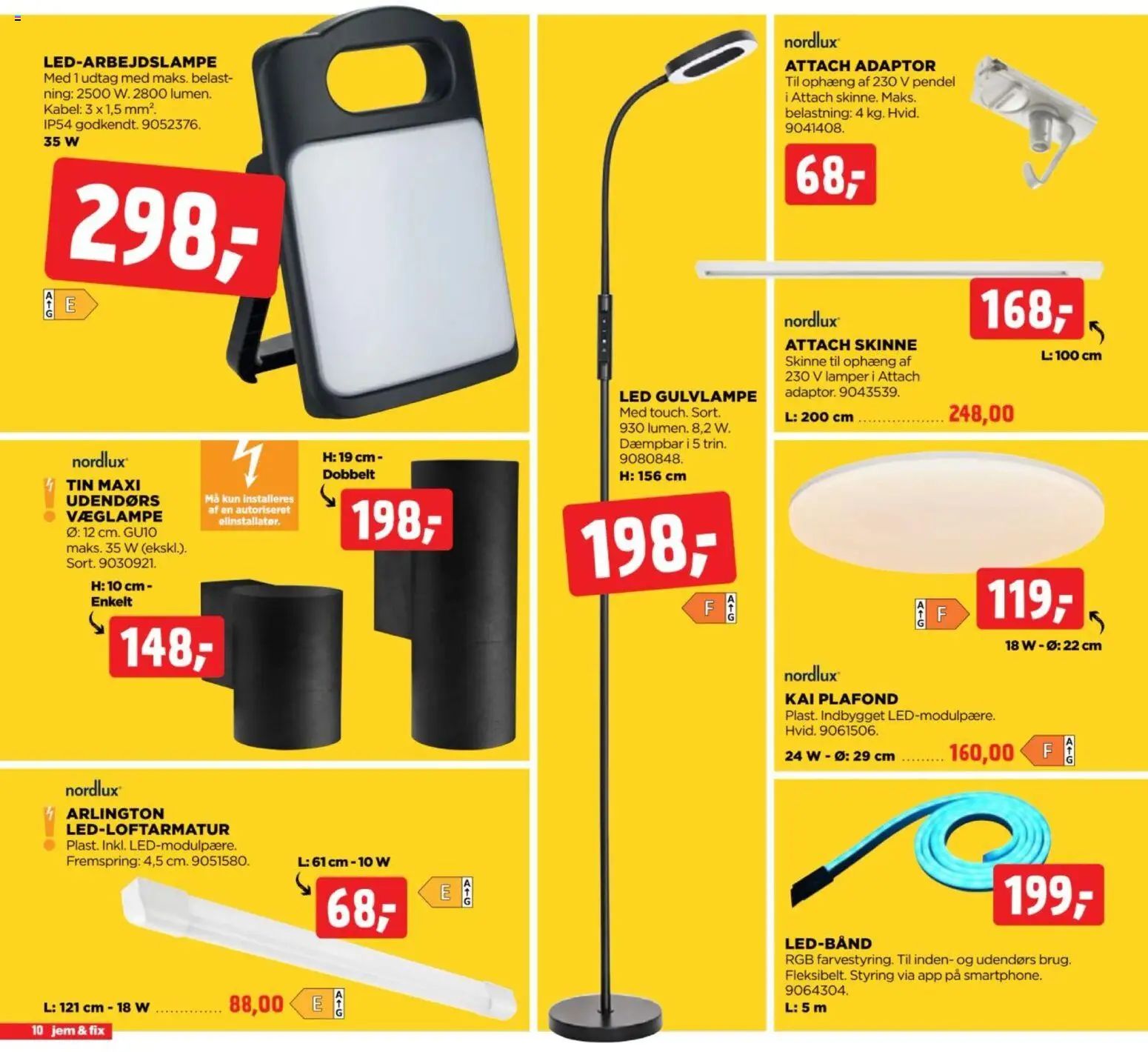 Jem & fix tilbudsavis – gyldig fra 16/08/2026 | Side: 10 | Produkter: Kabel