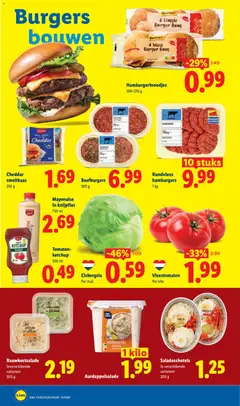 Cheddar smeltkaas, Cheddar cheese slices, 250 g - Voorbeeld van een folder van Lidl, geldig van 01.06.2026 | Pagina: 22