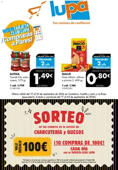 Vista previa Lupa Supermercados folleto válido desde el 17/09/2026