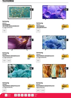 Senukai leidinys galioja nuo 06.05.2026 | Puslapis: 6 | Prekių: Televizorius