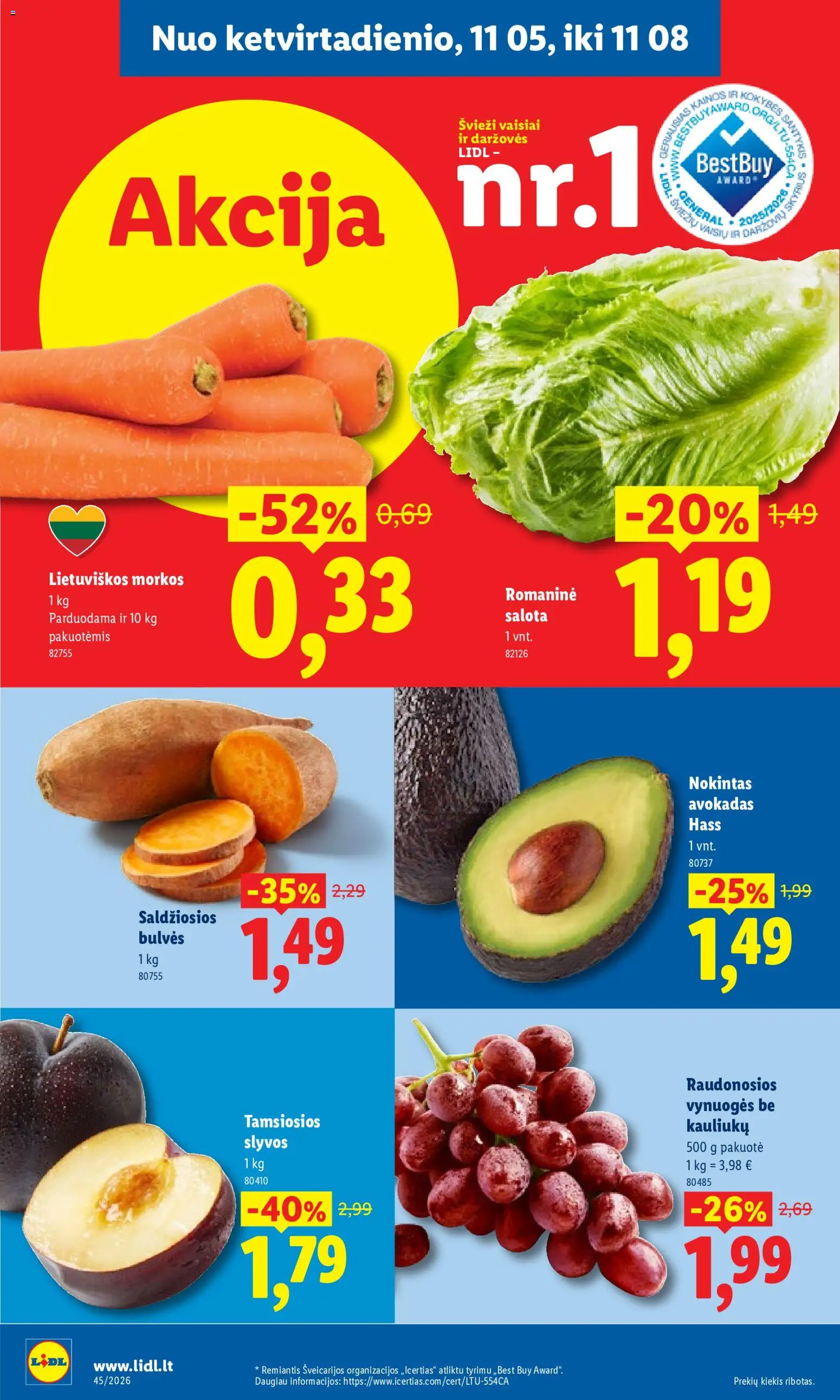 LIDL akcijos nuo 2026.11.02 | Puslapis: 32