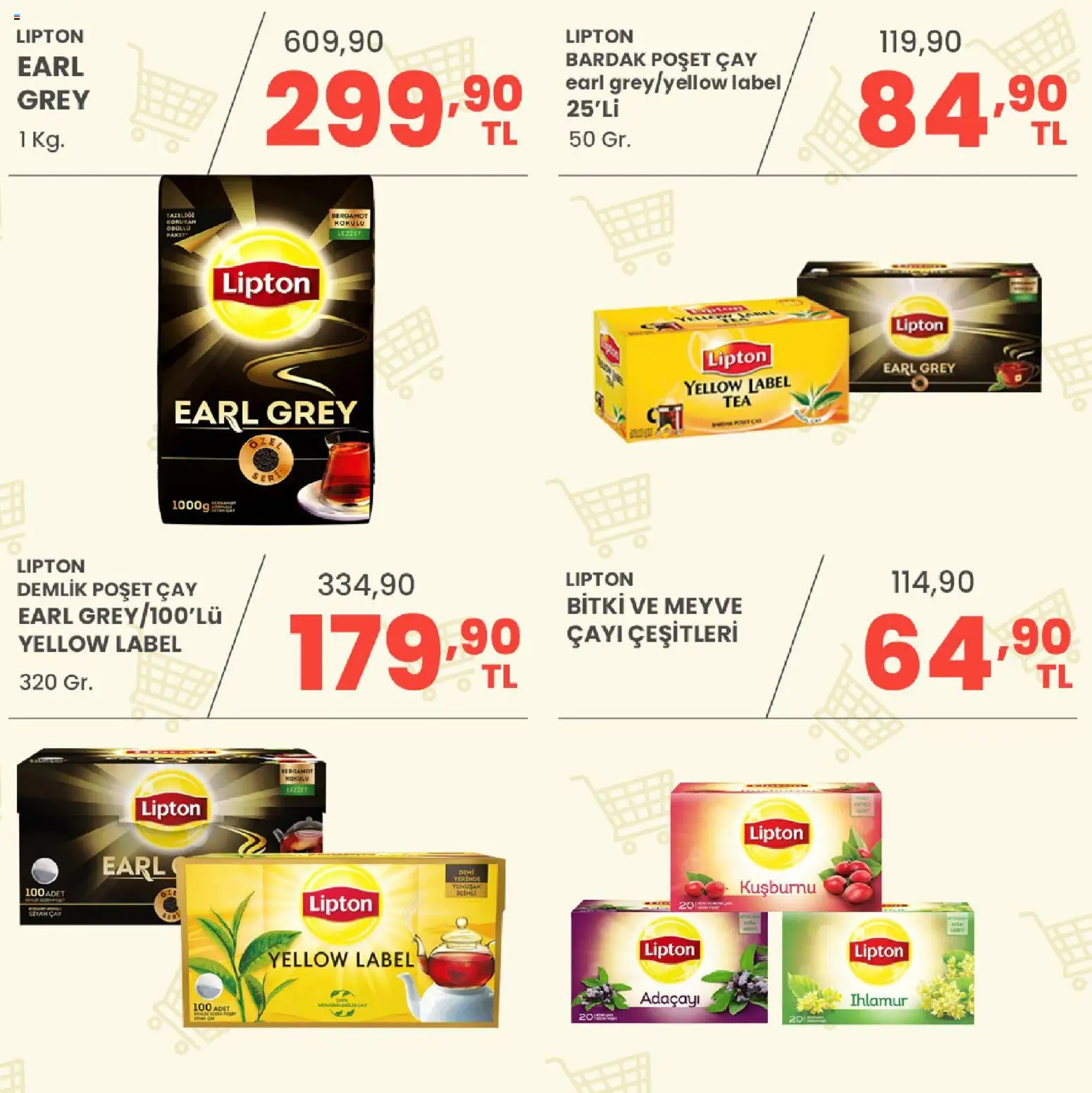 Sarıyer Katalog - 28 Ağustos 2026 tarihinden itibaren geçerlidir | Sayfa: 22 | Ürünler: Çay, Bardak poşet çay, Kuşburnu, Demlik