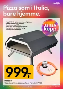 Forhåndsvisning av Gigaboks kundeavis gyldig fra 13/07/2026 | Side: 8 | Produkter: Pizzaovn, Pizza