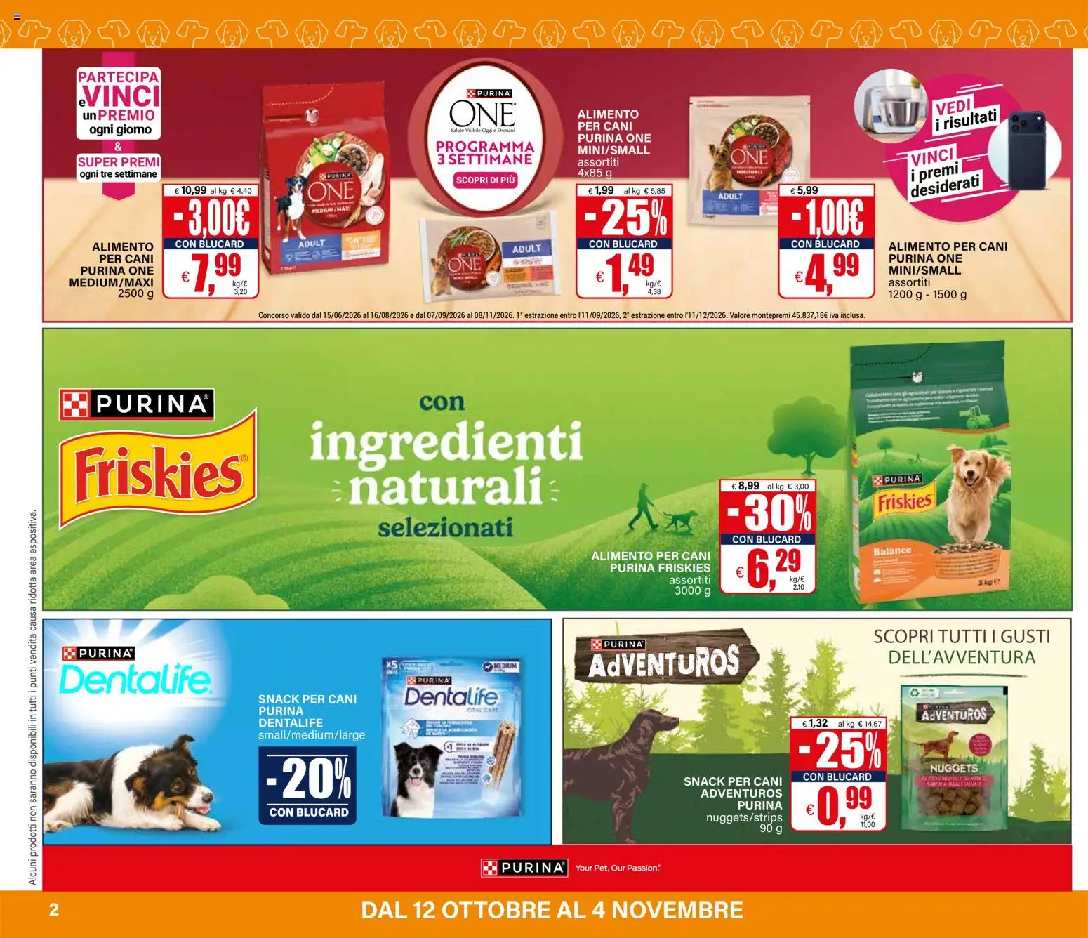 Volantino Il Gigante del 12/10/2026 | Pagina: 2 | Prodotti: Nuggets, Ingredienti