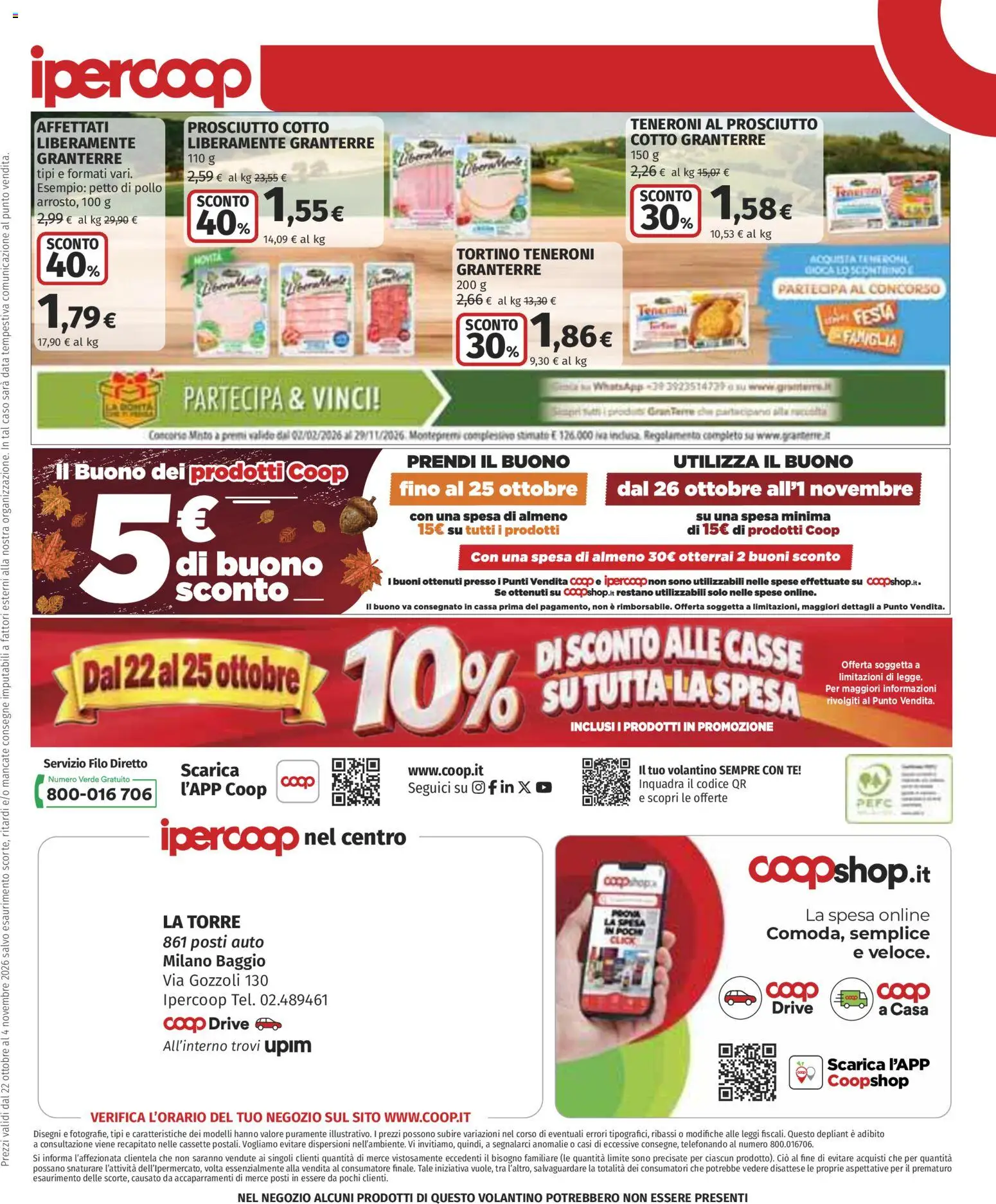 Volantino Ipercoop del 22/10/2026 | Pagina: 38