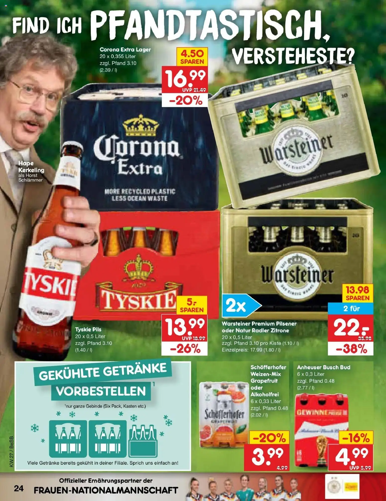 Netto Marken-Discount Prospekt Kremmen – gültig ab 29.06.2026 | Seite: 36 | Produkte: Pils, Grapefruit, Warsteiner, Zitrone