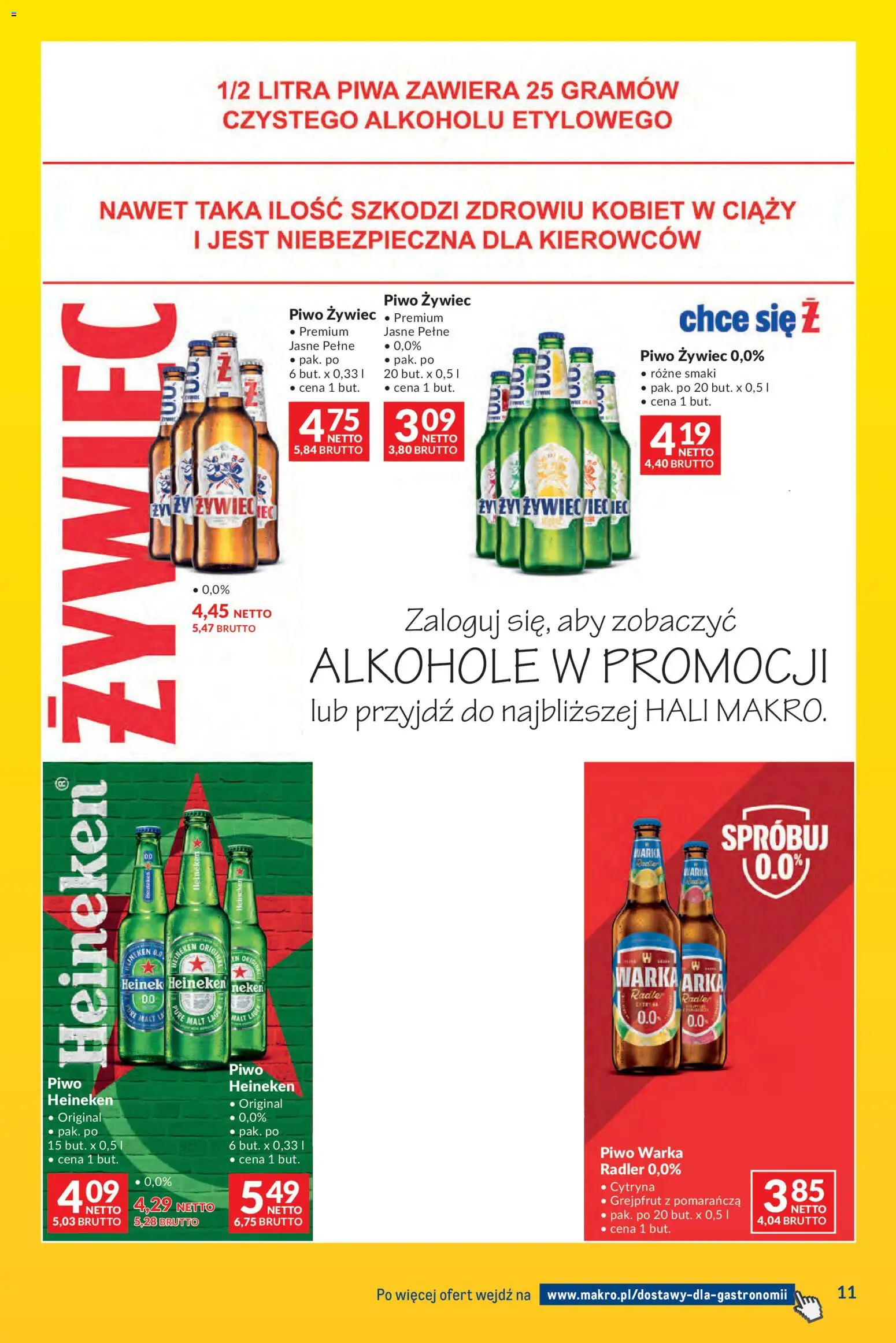 Makro gazetka - Dostawy dla gastronomii od 04.05.2026 | Strona: 11