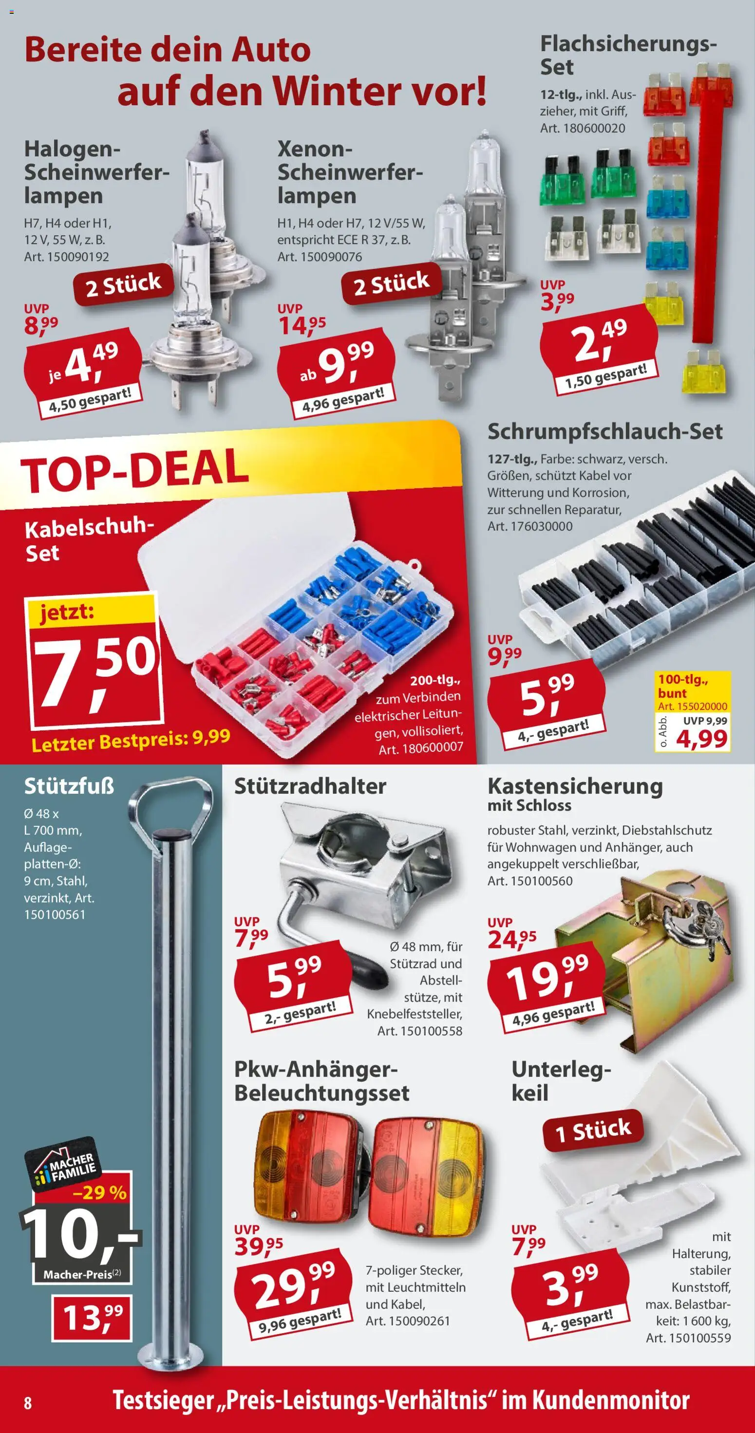 Sonderpreis Baumarkt Prospekt – gültig ab 03.10.2026 | Seite: 8 | Produkte: Kabel