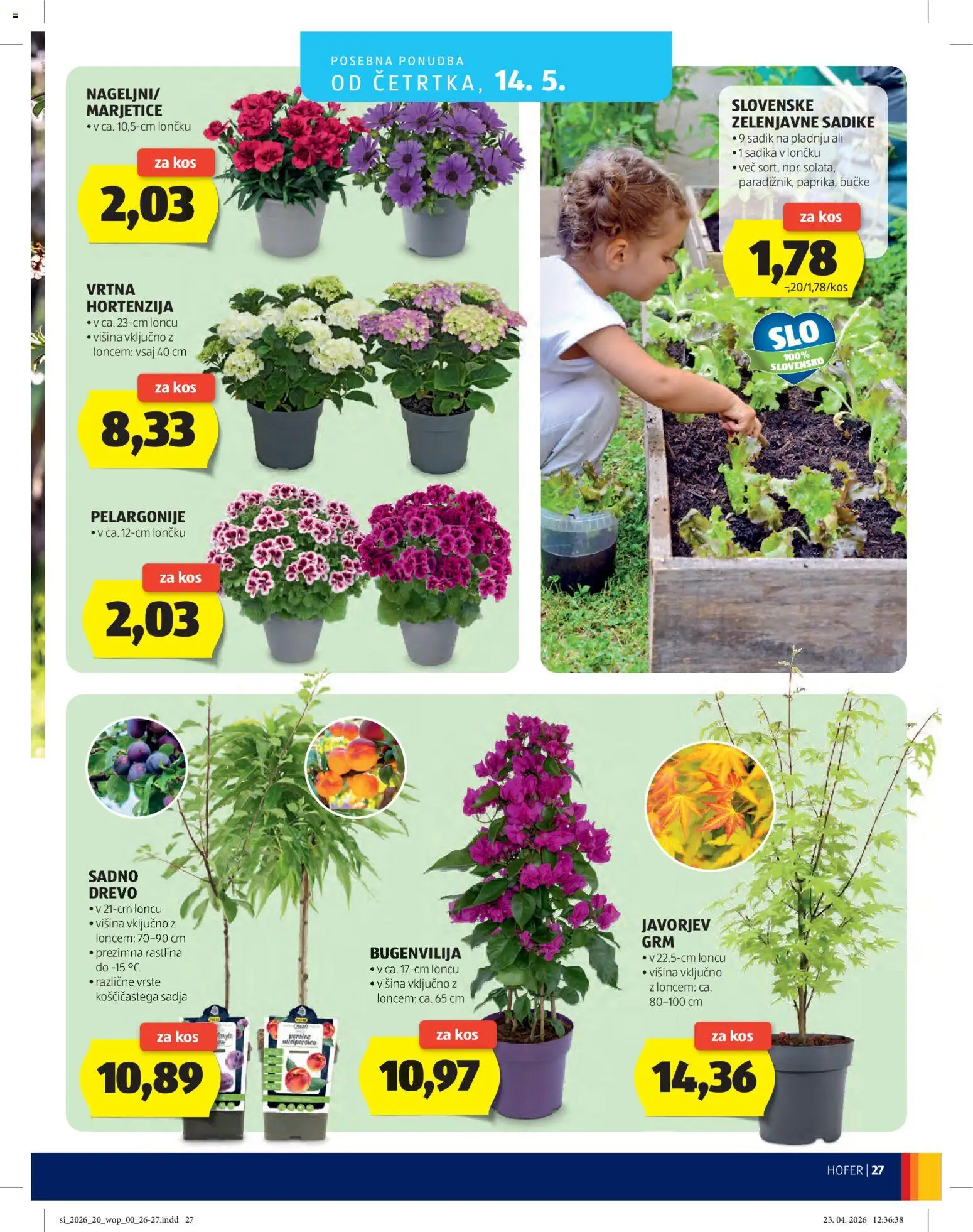 Hofer SI katalog | vrijedi od 06.05.2026 | Stranica: 27