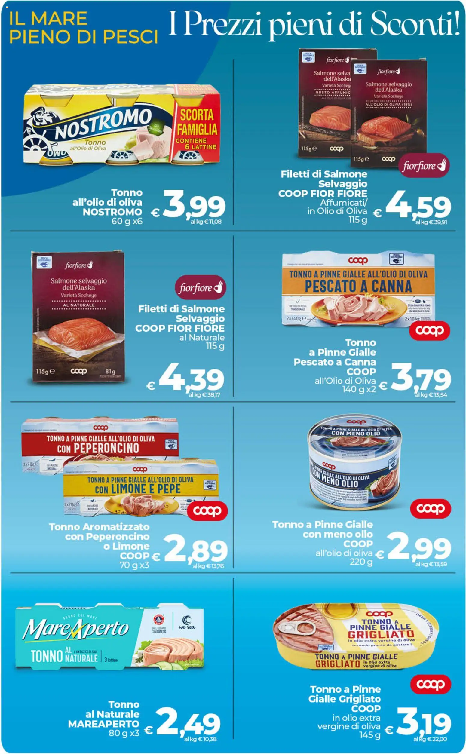 Volantino COOP del 21/07/2026 | Pagina: 25 | Prodotti: Sale, Pepe, Peperoncino, Olio extra vergine