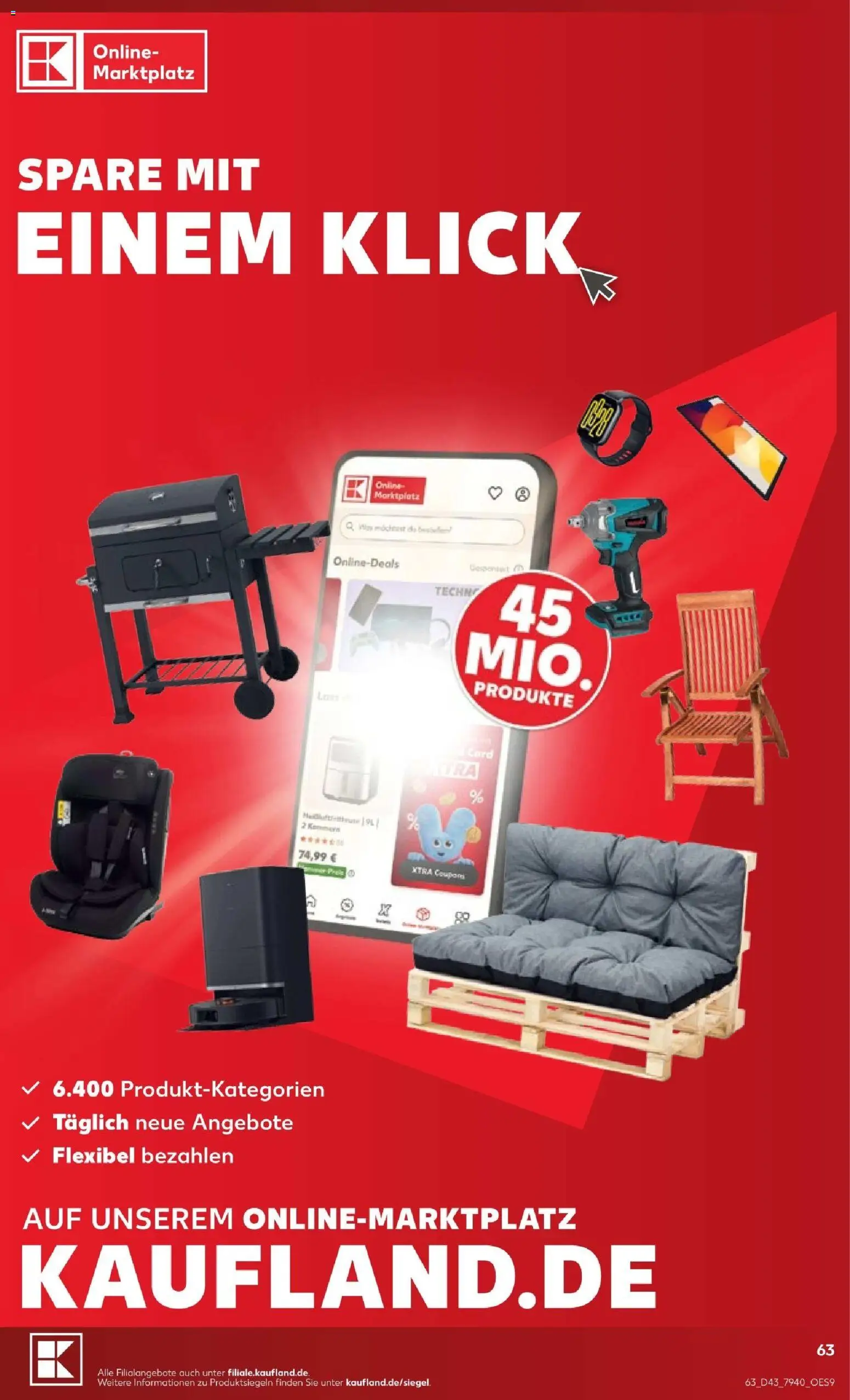 Kaufland Prospekt Köln – gültig ab 18.10.2026 | Seite: 63 | Produkte: Grill, Magazin, Backofen