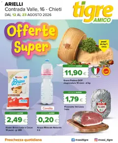 Anteprima del volantino Tigre volantino Amico Arielli valido a partire dal 12/08/2026
