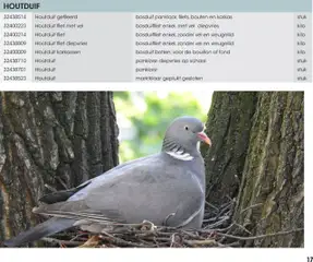 Hanos - Wildbrochure 2025/2026 - Voorbeeld van een folder van Hanos, geldig van 05.10.2025 | Pagina: 17 | Producten: Schaal