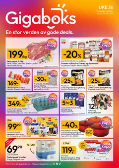 Forhåndsvisning av Gigaboks kundeavis gyldig fra 31/08/2026
