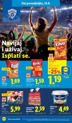 PODRAVKA Kviki gric XXL, 1 kg = 6.36 - Pregled kataloga iz trgovine Lidl, vrijedi od 15.06.2026 | Stranica: 10