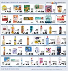 Anteprima del volantino LIQUORE DI LIMONE DI SORRENTO LIMONCETTO, 50cl valido a partire dal 17.06.2026 | Pagina: 27 | Prodotti: Slip, Antizanzare, Spinaci, WC