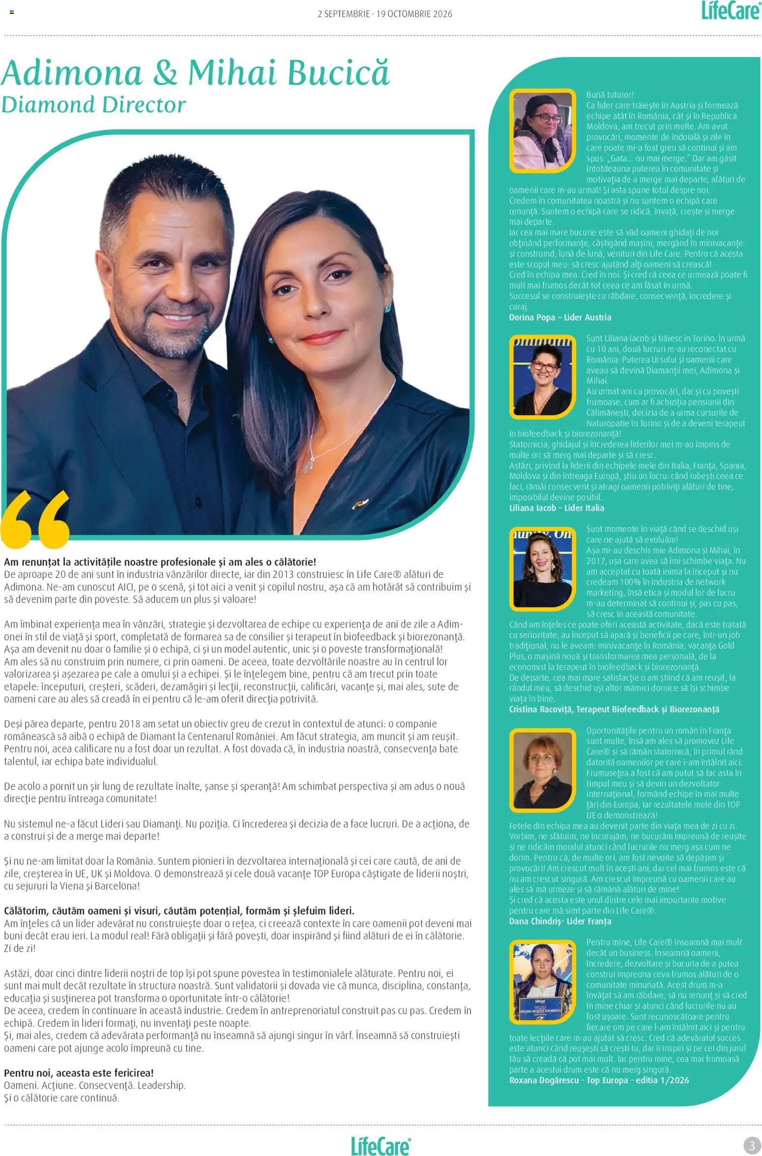 Noul catalog Life Care – valabil de la 02.09.2026 | Pagină: 3 | Produse: Top, Pește, Ușă, Plus