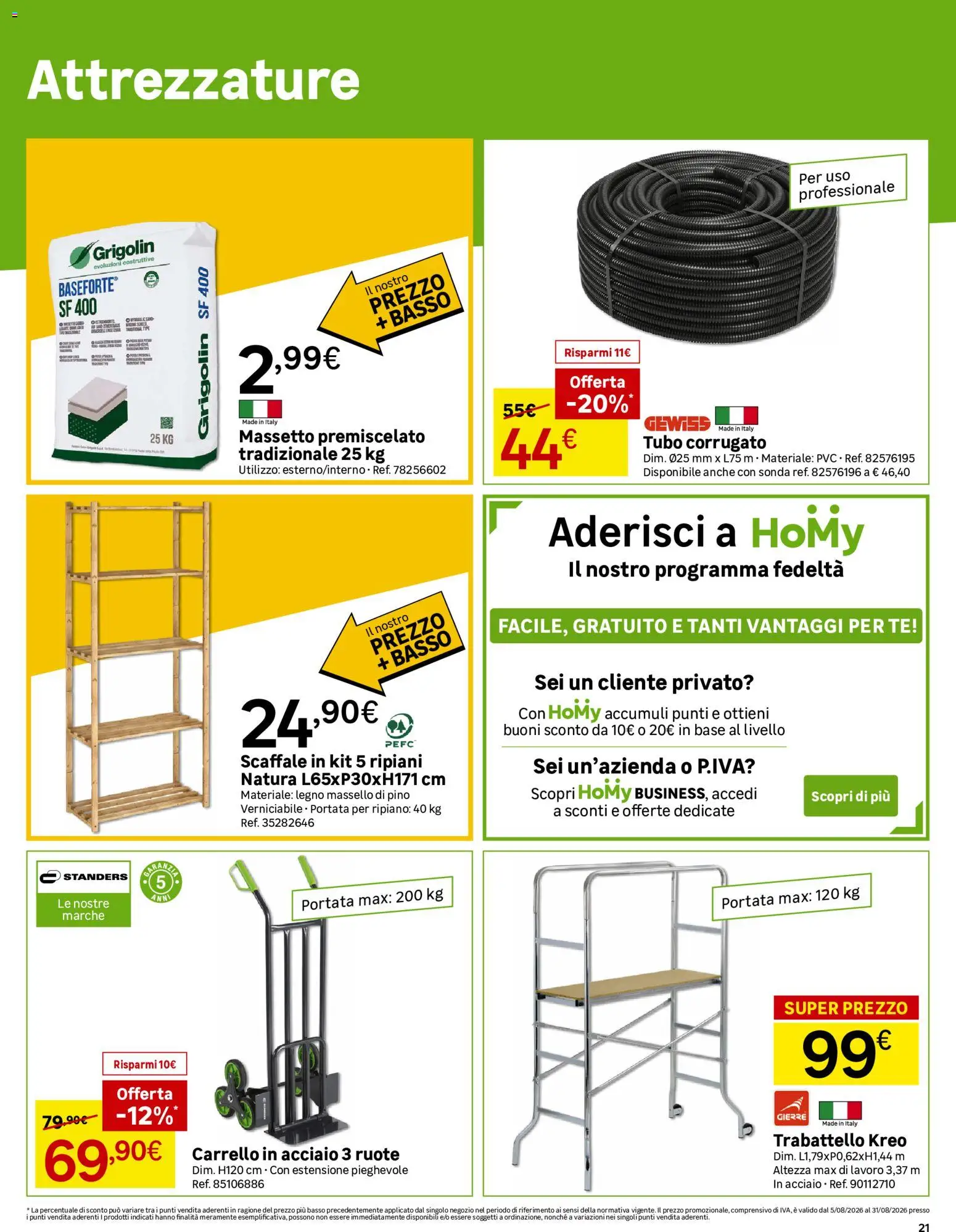 Volantino Leroy Merlin del 05/08/2026 | Pagina: 21